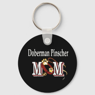 Doberman Pinscher Mom Gifts Keychain