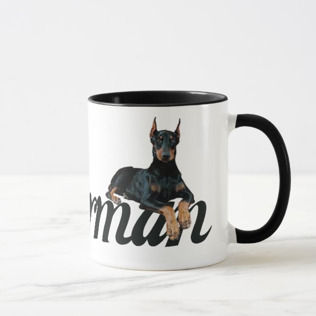 Doberman Pinscher Mug (Right)