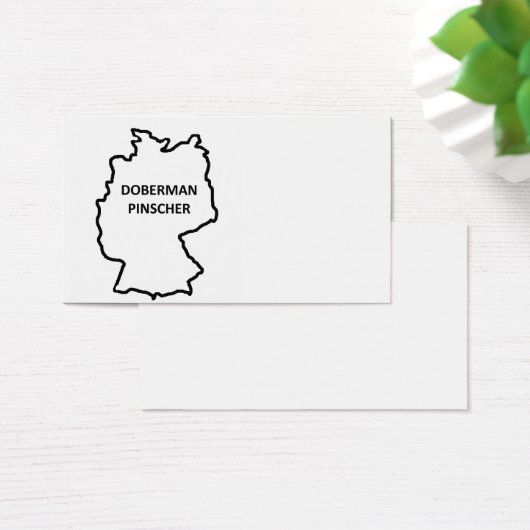 doberman pinscher origin outline (Desk)