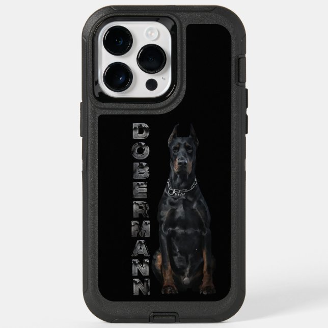 Doberman Pinscher   Otterbox iPhone Case (Back)