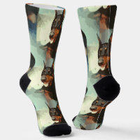 Doberman Pinscher Portrait 