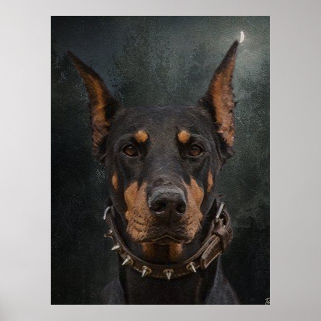 Doberman Pinscher Poster (Front)