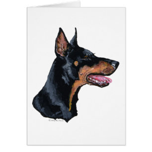 Doberman Pinscher Profile Cards