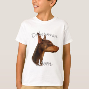Doberman Pinscher (red) Mom 2 T-Shirt