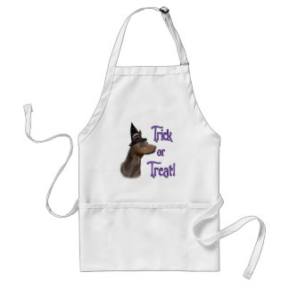 Doberman Pinscher (red) Trick Adult Apron