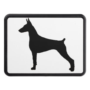 doberman pinscher silo black.png hitch cover