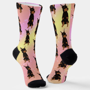 Doberman Pinscher Socks