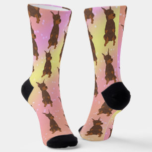 Doberman Pinscher Socks
