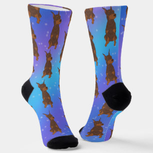Doberman Pinscher Socks