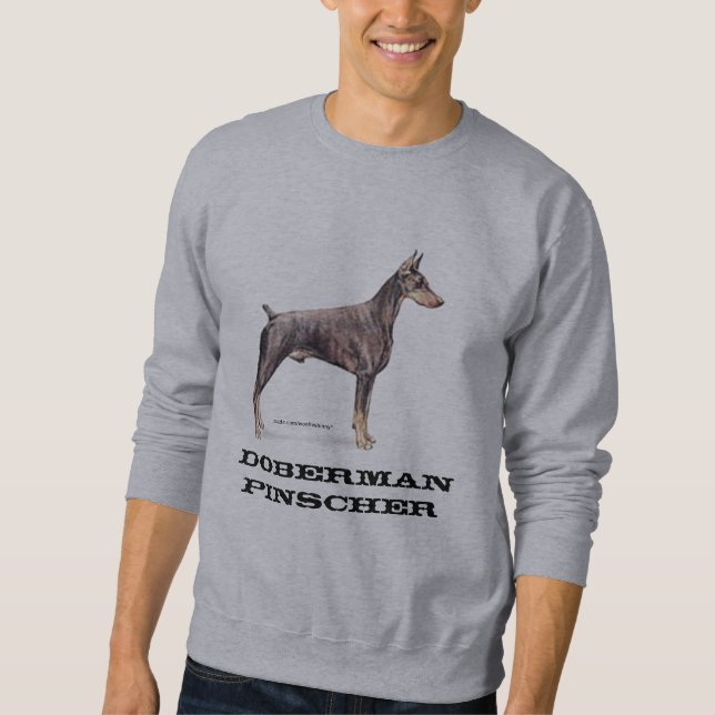 Doberman Pinscher Sweatshirt (Front)