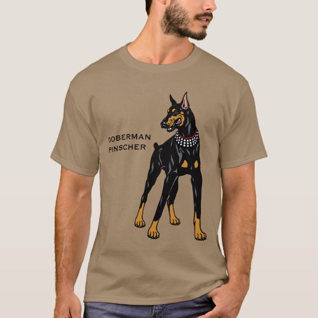 doberman pinscher T-Shirt (Front)