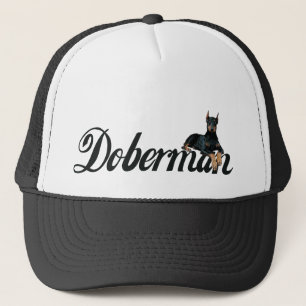 Doberman Pinscher Trucker Hat