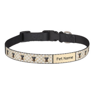 Doberman Pinscher Uncropped Painting Original Art Pet Collar