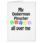 Doberman Pinscher Walks Design (Front)