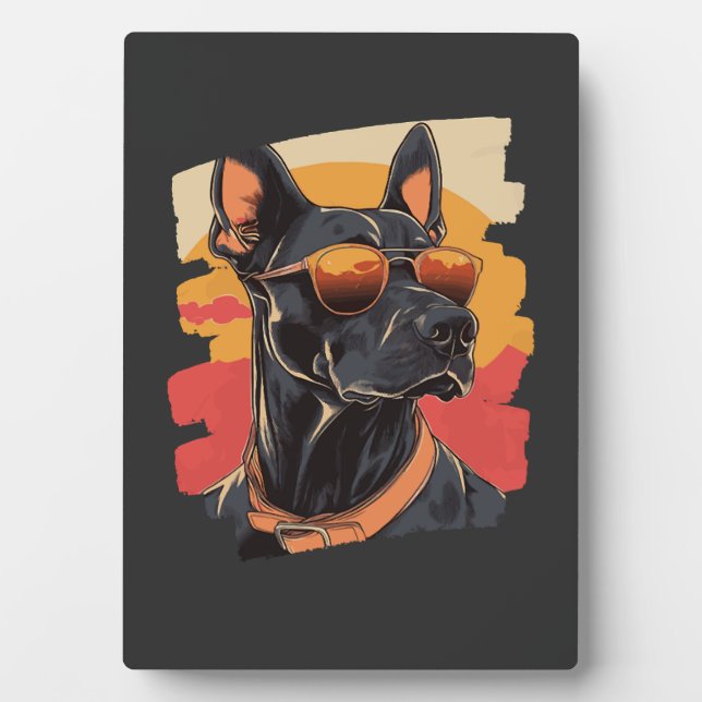 Doberman Plaque (Front)