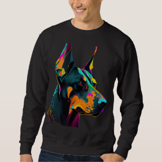 Doberman Pop Dobie Cute Doberman Sweatshirt