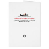 Doberman Red Joker (Back)