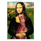 Doberman (red) - Mona Lisa (Front)