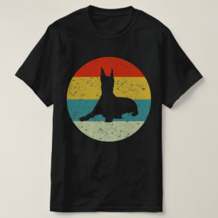 doberman retro vintage  silhouette 70s T-Shirt