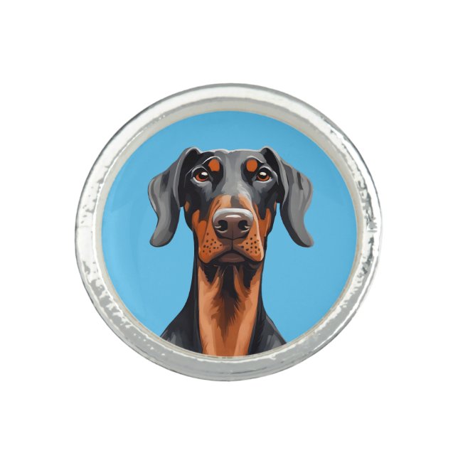 Doberman Ring (Front)