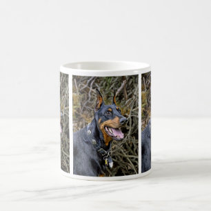 Doberman Smile Mug