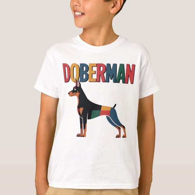 Doberman  T-Shirt (Front)
