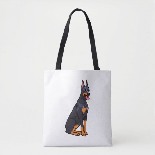 Doberman Tote Bag