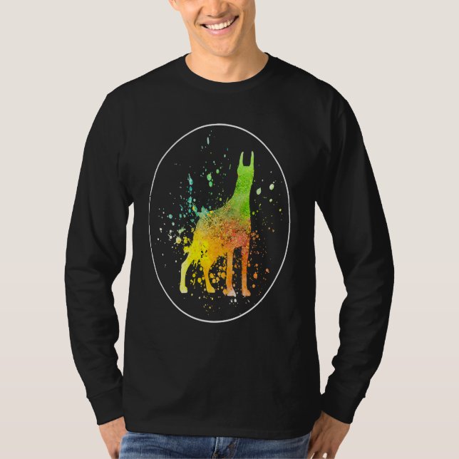 Doberman Vintage  1 T-Shirt (Front)