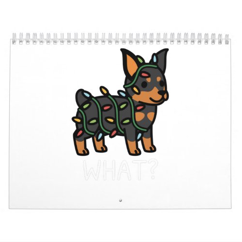 Doberman What Christmas Calendar