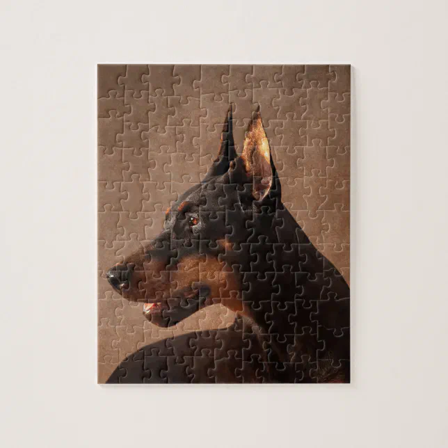 Dobermann Doberman Pinscher Jigsaw Puzzle Zazzle