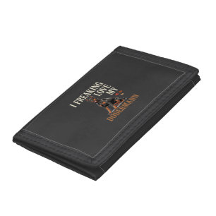 Dobermann Love Dog Lover Tri-fold Wallet