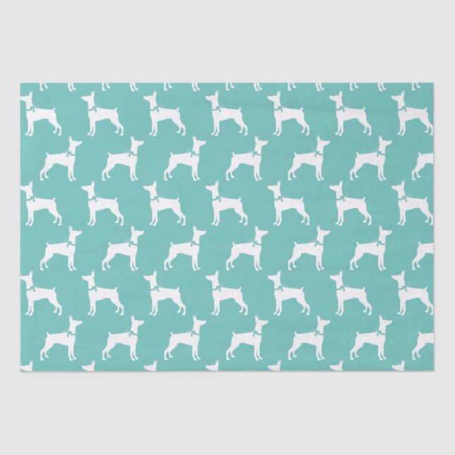 Dobermann Pinscher Dog Puppy Dobie Tissue Paper (Front)