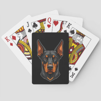 Dobermann Vibes – Für alle mit ’nem Dobie Poker Cards