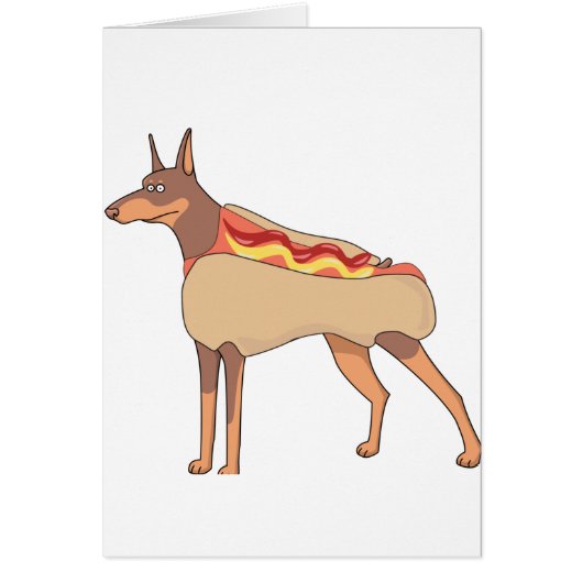 dobie hot dog cards (Front)