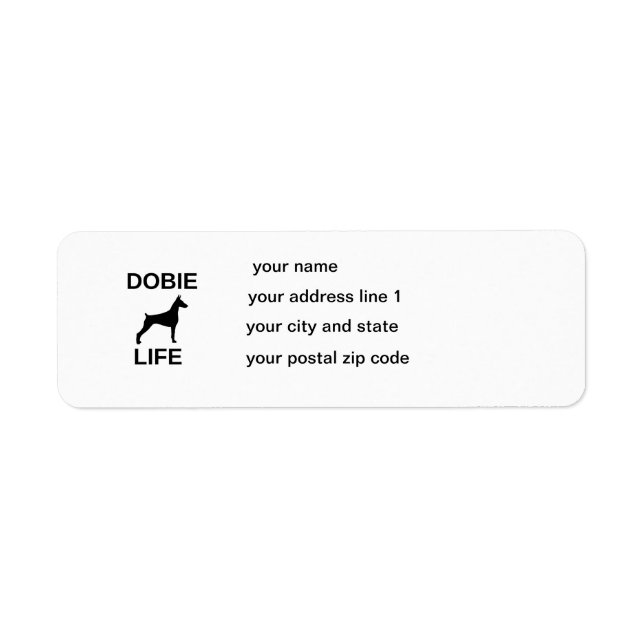 dobie life label (Front)