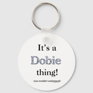 Dobie Thing Keychain