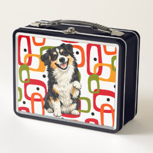 DOBRO - Australian Shepherd Metal Lunchbox