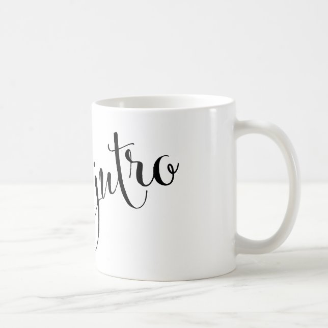 dobro jutro Good Morning Republic of Croatia Mug (Right)