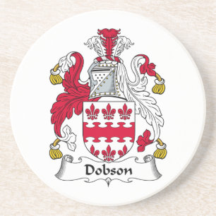 Dobson Family Crest Coaster