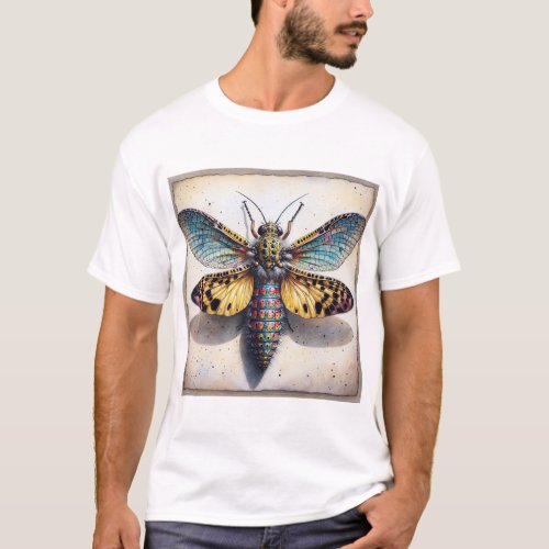 Dobsonfly in Watercolor and Ink 050624IREF111 _ Wa T_Shirt