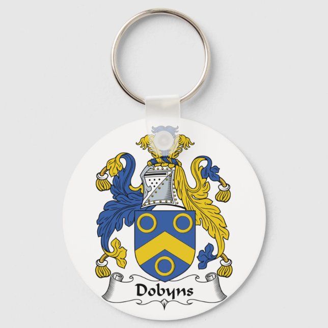 Dobyns Family Crest Keychain (Front)