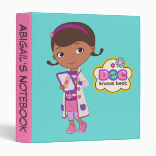 Doc McStuffins   All Part of my Job Binder