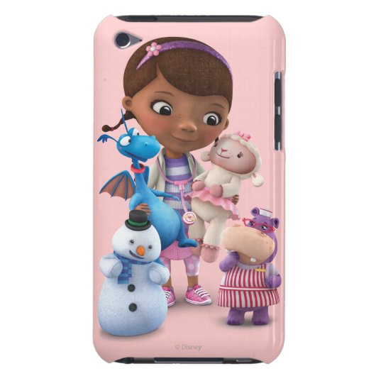 Doc McStuffins and Her Animal Friends Barely There iPod Case (Back)