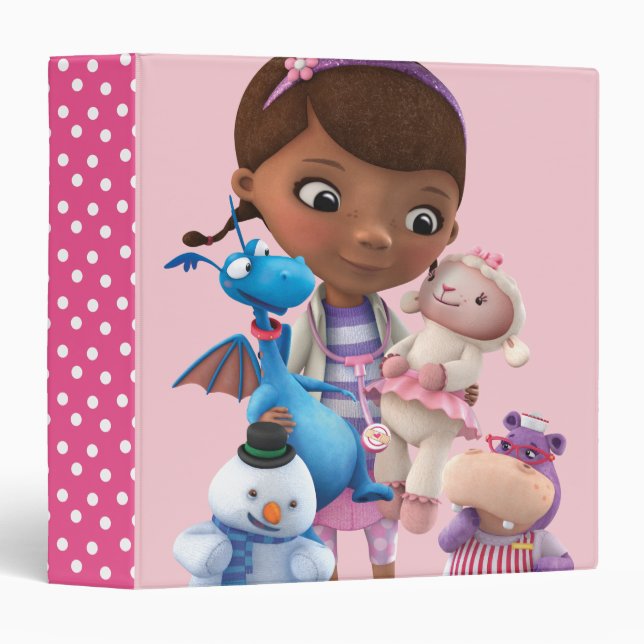 Doc McStuffins and Her Animal Friends Binder (Front/Spine)