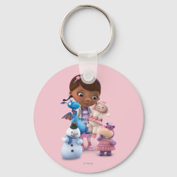 Doc Mcstuffins And Her Animal Friends Keychain by DocMcStuffins at Zazzle