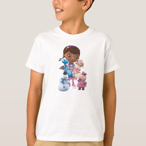 Doc McStuffins and Her Animal Friends T_Shirt