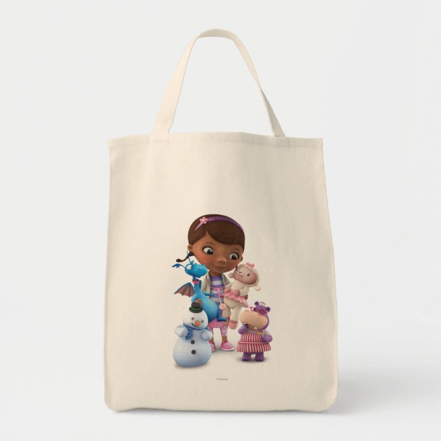 Doc McStuffins and Her Animal Friends Tote Bag (Front)