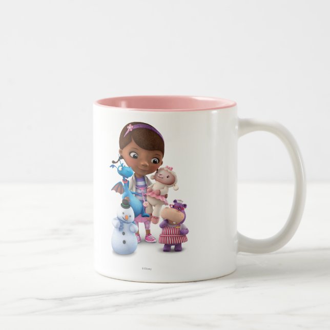 Doc McStuffins and Her Animal Friends Two-Tone Coffee Mug (Right)