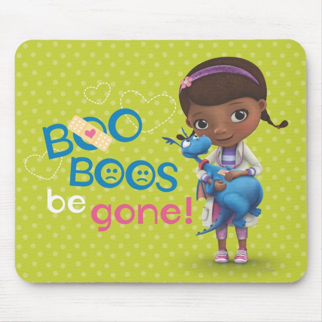 Doc McStuffins and Stuffy - Boo Boos Be Gone Mouse Pad (Front)