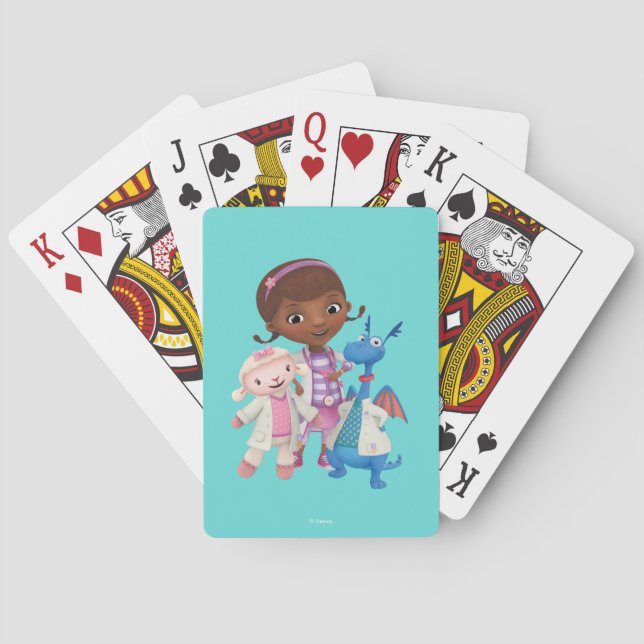 Doc McStuffins | Best Medic Buddies Playing Cards (Back)